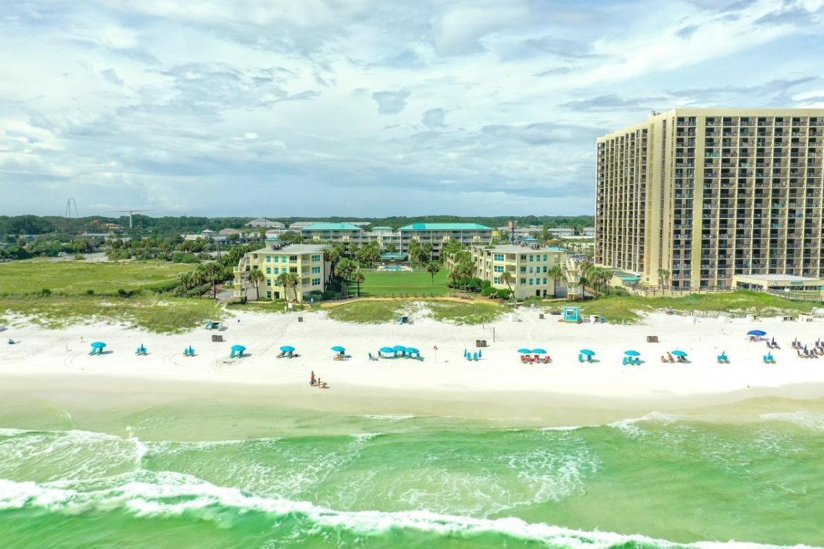Beach View from Silver Dunes Condominiums
